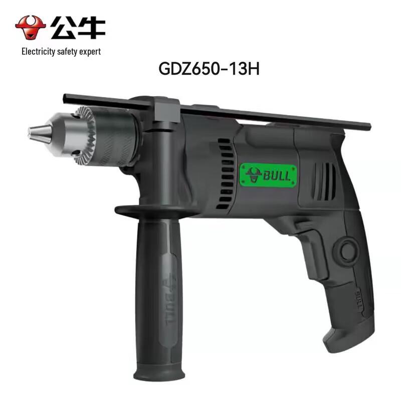 

BULL 650W 13mm Impact Drill GDZ650-13H CN plug (adapter included)