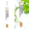 Wind Chimes Outdoor Sympathy Memorial Wind Chimes with Metal Tubes for Home Decoration