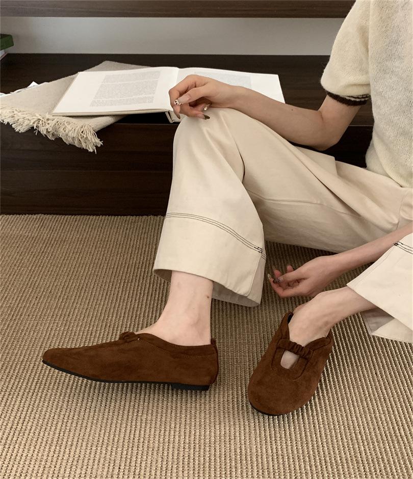 Vintage Mary Jane shoes Mori round head single shoes women's 2025 autumn and winter new design leopard print flat grandma shoes