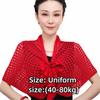 Front Buckle Design Cutout Wrap Sparkly Design Ice Silk Wrap Triangle Shawl  Travel