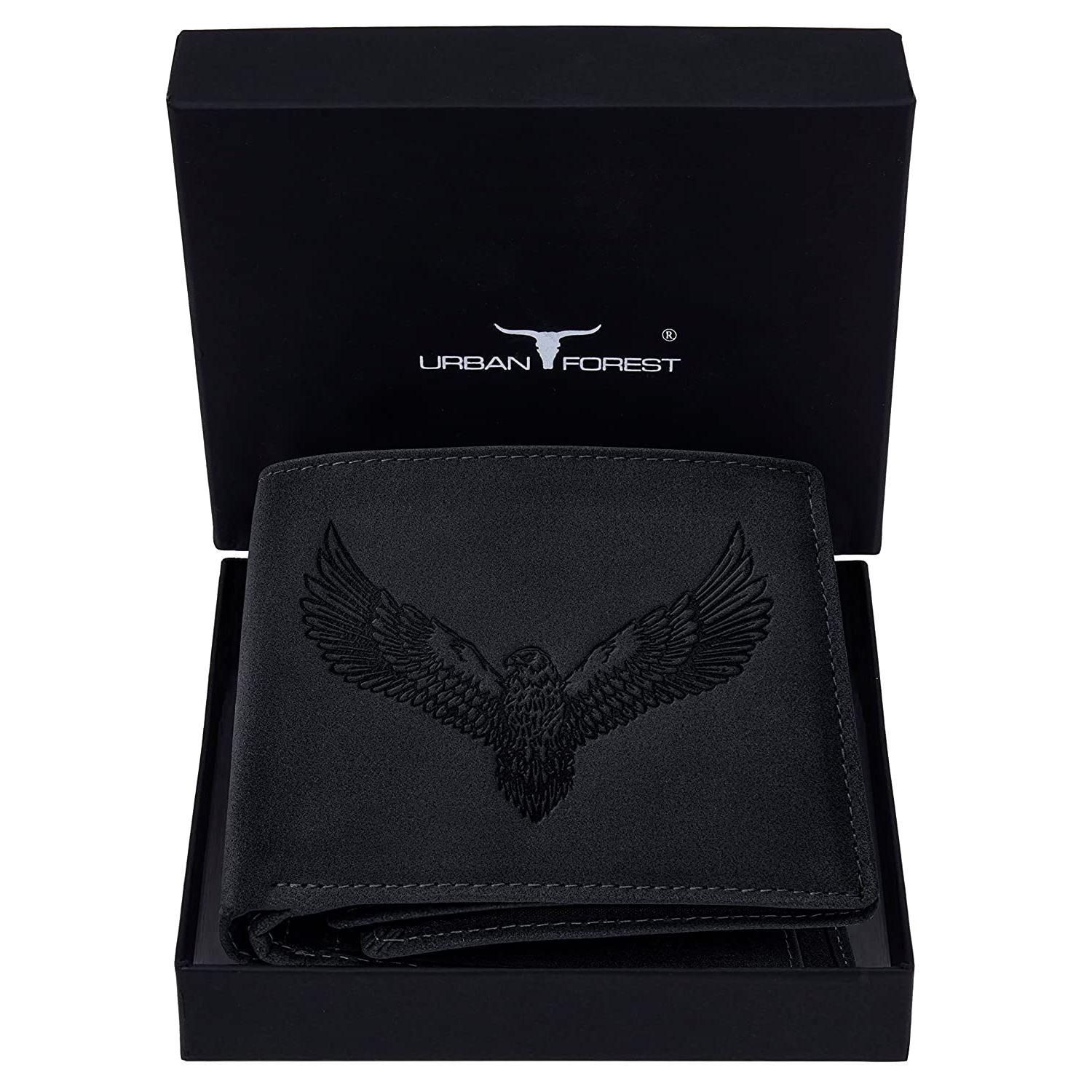 

Zeus Vintage Brown Кожаный бумажник с RFID-блокировкой для мужчин Regular чёрный