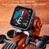 Walfront Clip Tuner Violin Tuner Metronome Professional Electronic Tuner with Clamp HD Clear Display A4 Frequency Adjustable Metronome Function ABS