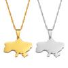 Ukraine Karte Anhänger Halskette Ukrainischer Schmuck Geschenke #212921