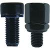 TANAX NAPOLEON J-2 FR Joint Mirror Black 10mm Reverse Screw Compatible 20mm Up 1 Piece