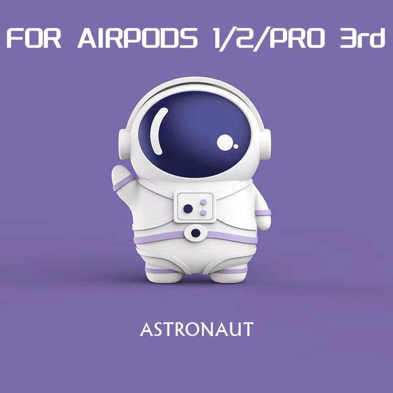 3D Kjeks Silikon Etui for AirPods 3 2021 3. Tegneserie Søtt Øretelefon Etui for AirPods Pro 3 2 1 Hodetelefon Ladeetui Deksel