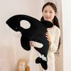 Deep Sea Series Soft Plush Sofa Cushion Blue Whale Sea Lion Dolphin Orcas Shark Hugging Pillows For Home Decor