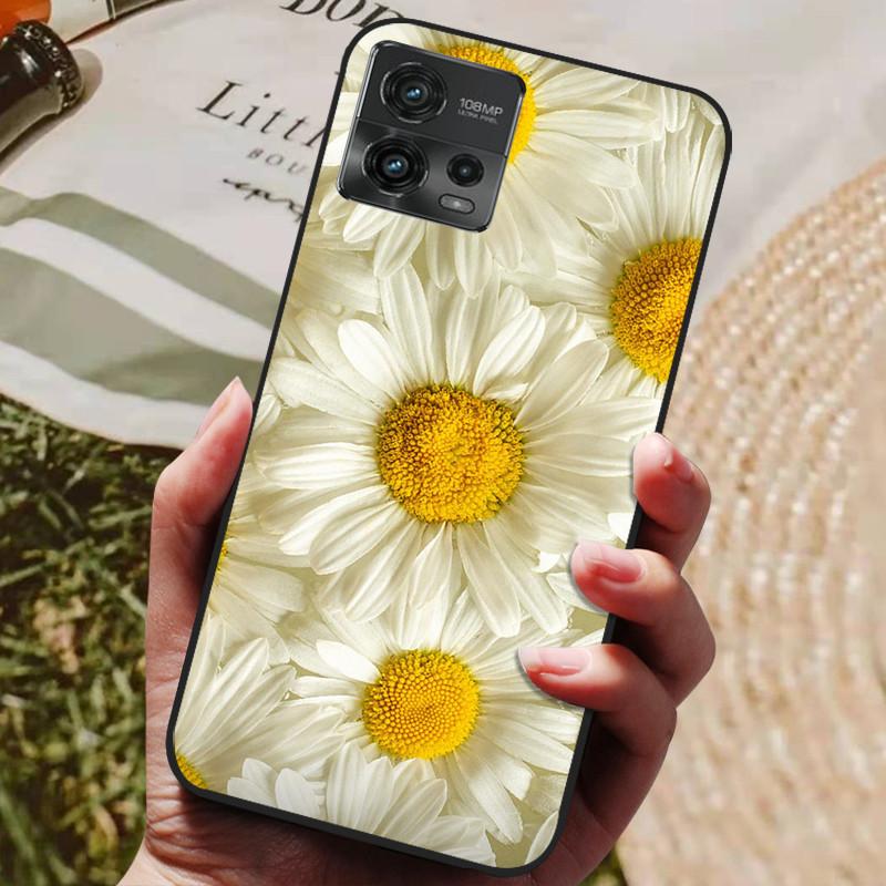 Pro pouzdro Motorola Moto G72 G 72 Nárazuvzdorné pouzdro na telefon Silikonový zadní kryt Nárazník Pro Moto G72 MotoG72 Měkké TPU Ochranná pouzdra