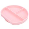 Baby Plates Silicone Divided Plate Dishwasher Microwave Washable Safe Toddlers Kids Plates