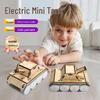 DIY Electric Toy Tank Science Kit for Kids - Wooden Physics Project for STEM Education