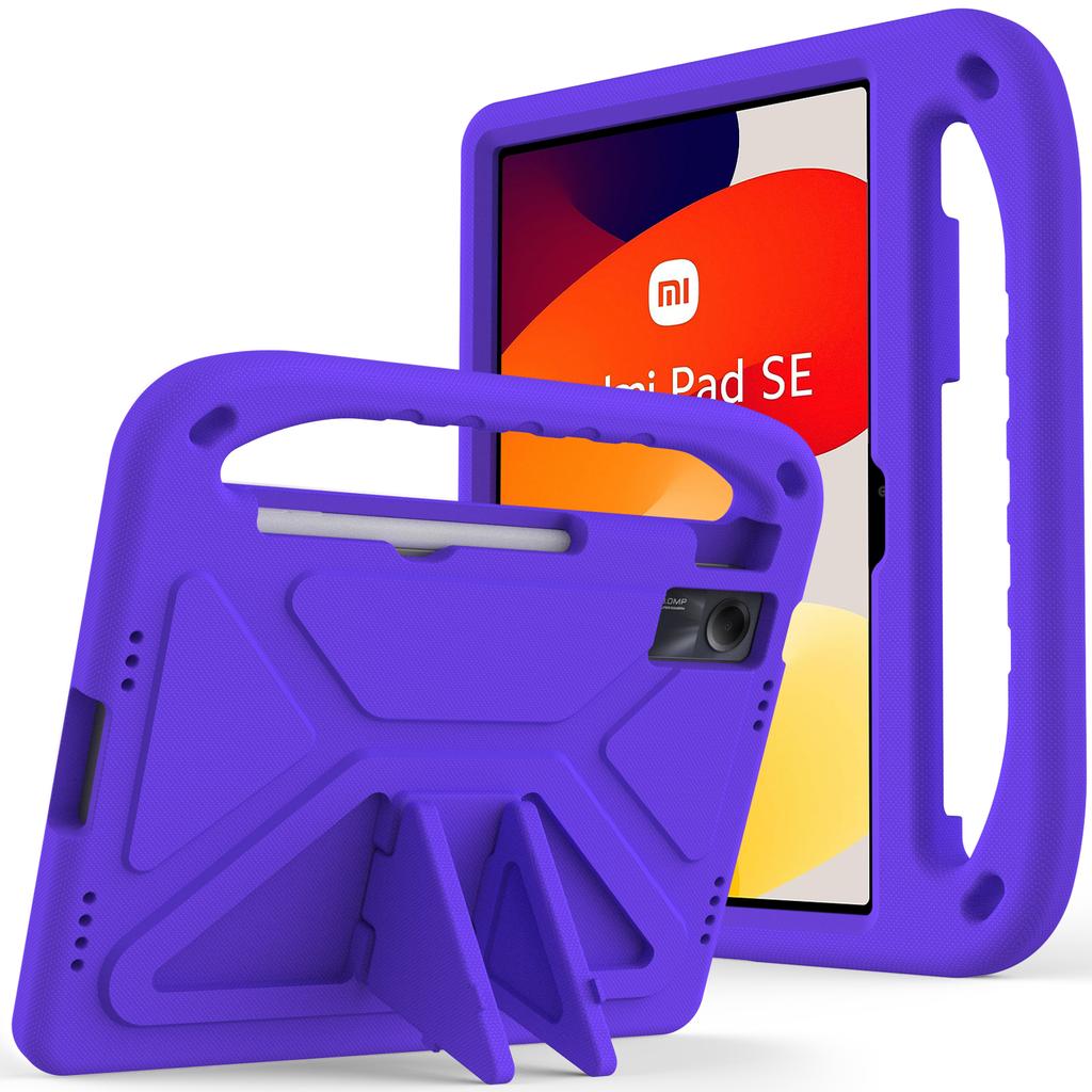 EVA Case For Xiaomi Redmi Pad SE 2023 11 inch 23073RPBFG Built-in Kickstand Cover Kids Friendly With Portable Holder Shockproof