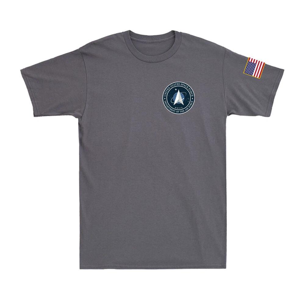 United States Space Force Shirt US Space Force Military Ussf Tee US Flag T-Shirt S