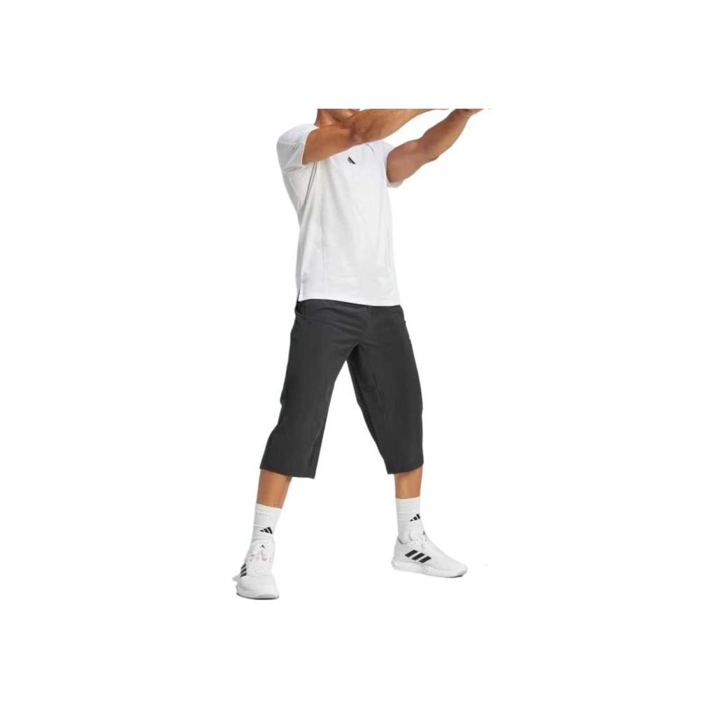 Adidas Essentials Train Solid Color Cool Dry Casual Shorts Men Shorts Black JG1245
