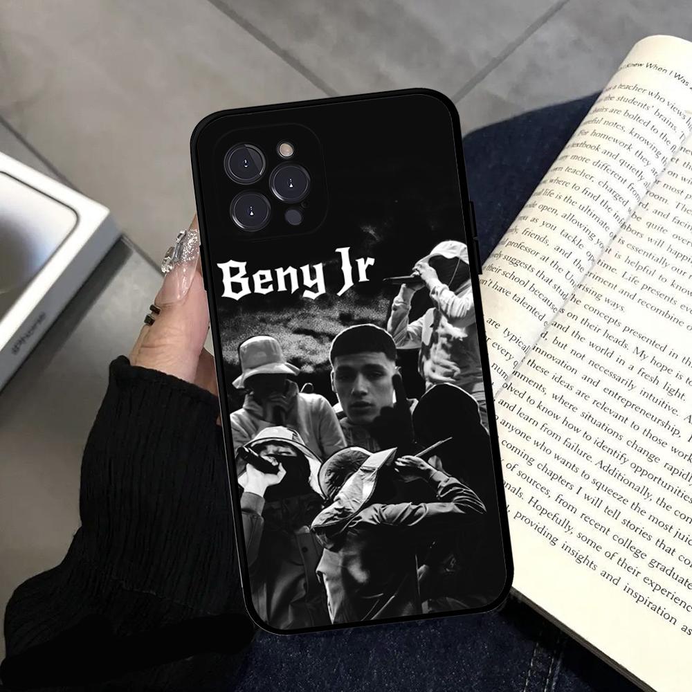 

Rapper B-BENY JR Phone Case For IPhone 16 15 14 13 12 Mini 11 Pro XS Max X XR SE 6 7 8 Plus Soft Silicone Cover iPhone 12 mini
