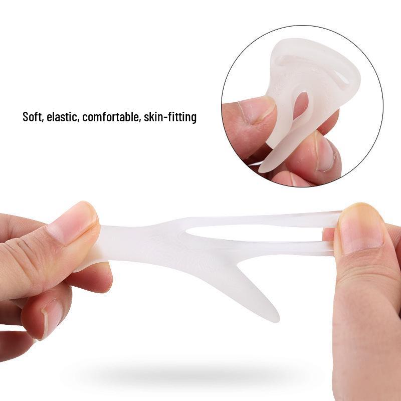 Single Hole Toe Separator for Hallux Valgus Correction - Medical-Grade SEBS Hammer Toe Pad for Daily Use