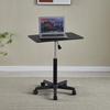 Mobile Height Adjustable Laptop Desk with Wheels