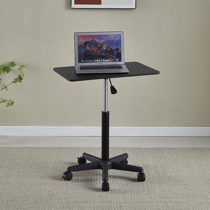 Longchan Mobile Adjustable Height Laptop Desk with Wheels