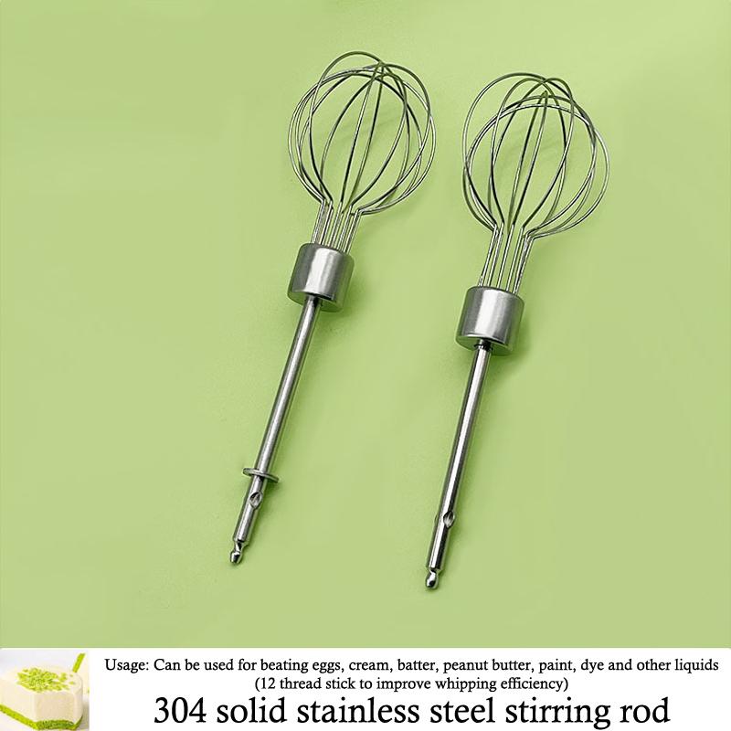 Portable Electric Whisk Replacement Head Kitchen Baking Mixing Tools Lantern-Shaped Handheld Egg Beaters