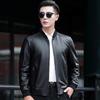 Men's Premium Sheepskin Leather Baseball Jacket