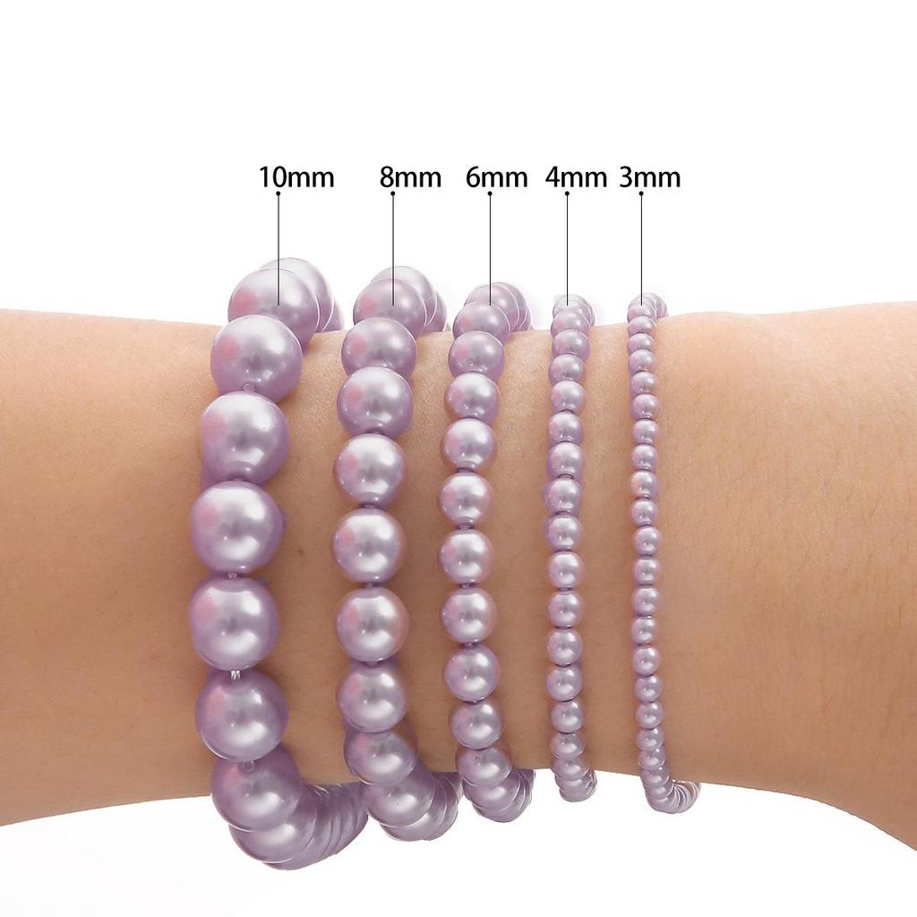 Handmade High-Gloss Imitation Pearl Beads for DIY Jewelry & Accessories