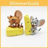 Jerry And Tom Abs Action Figure Model For Car Desktop Decoration Collectors