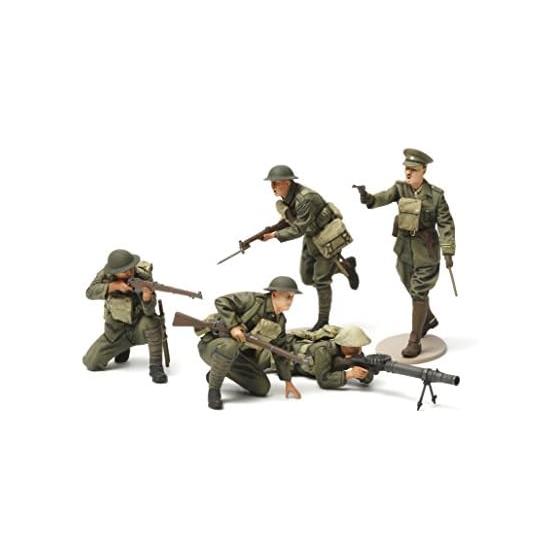 Tamiya 1/35 Военная миниатюра Серия №339 Британская армейская пехота Набор Пластиковая модель 35339