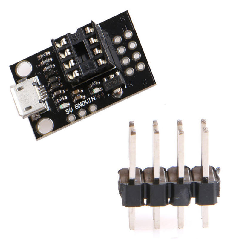 Mini Attiny 85 Micro USB Programador board de desarrollo pequeño 85-20PU DIP-8 IC BSG Mini Attiny 85 Micro USB Programador board de desarrollo pequeño 85-20PU DIP-8 IC BSG