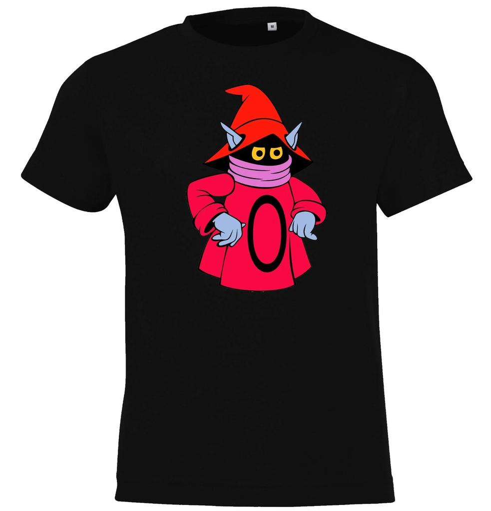 Youth Designz Kids kids boys T-Shirt Orko Logo Print Nerd Comic Masters Cartoon Universe