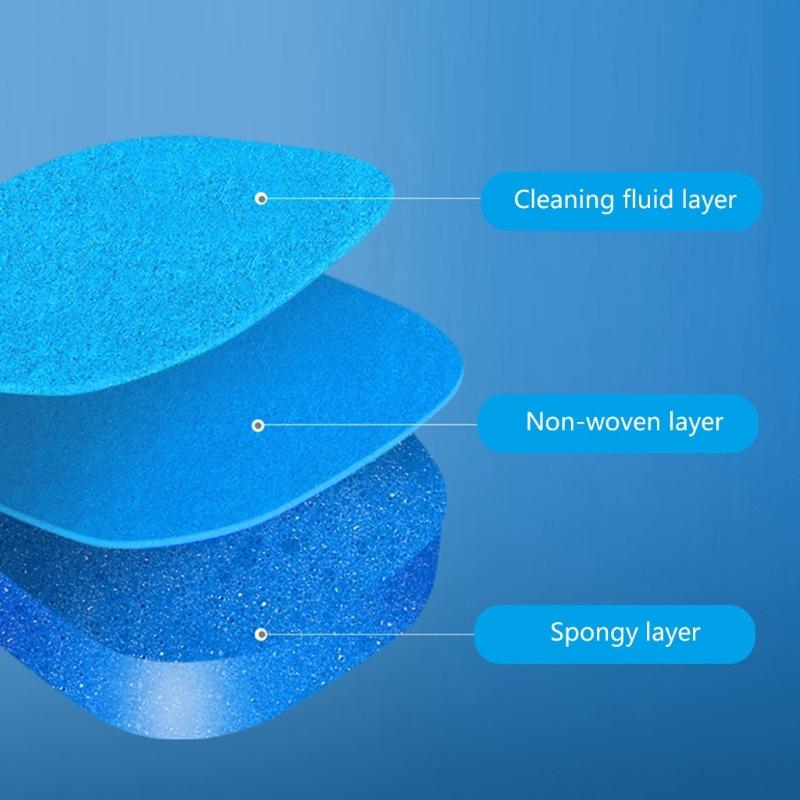 Long Handle Toilet Cleaning Brush Toilet Bowl Cleaner Wand Disposable Toilet Cleaning System Starter Kit Easy To Use