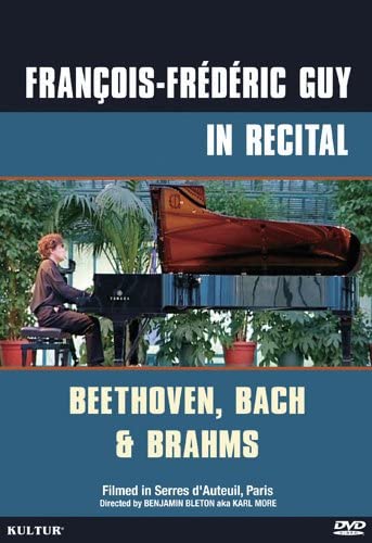 

DVD BEETHOVEN, BACH; BRAHMS - Francois-Frederic Guy in Recital US Classical Used