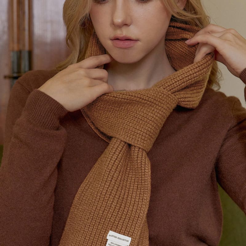 SARTOR Sartor Merino Wool Cashmere Muffler WOMEN_Short