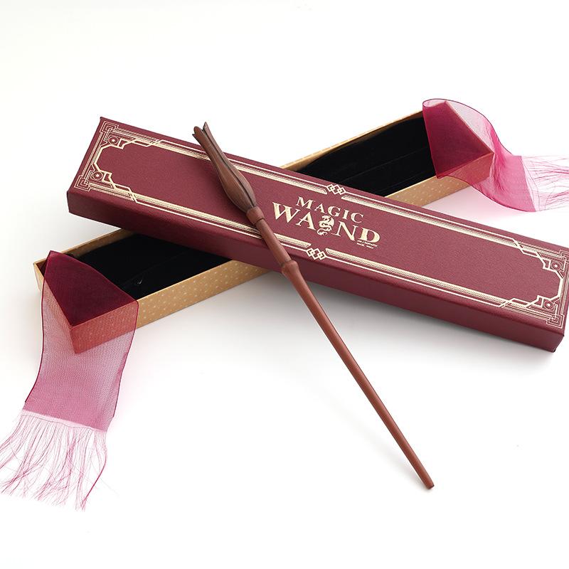 Exquisite Harry Potter Magic Wands: Hermione, Harry, Stainless Steel Core, Gift Box Included