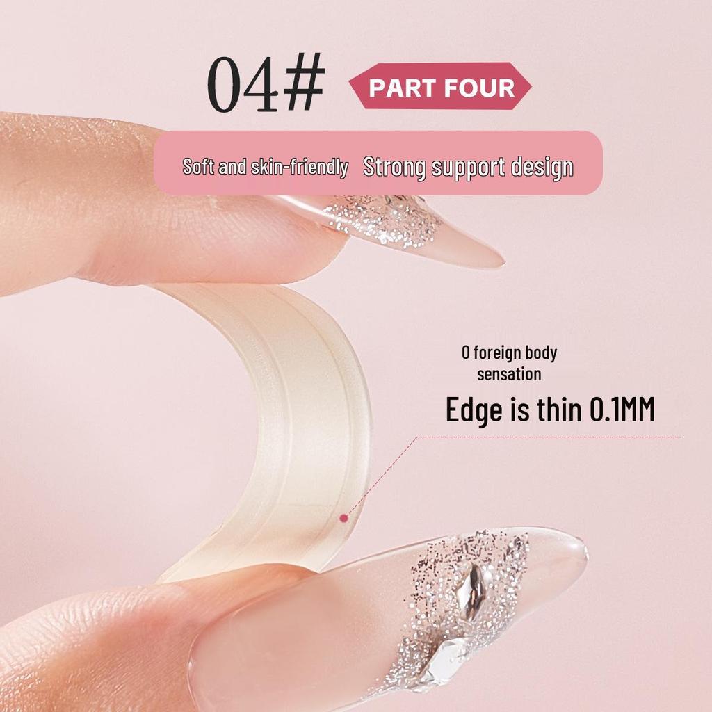 GECOMO Invisible Elf Ear Patches: Comfortable & Waterproof, Enhance Photos & Contour Face, Shaping Support for Women's Beauty.