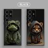 Duck Dog Frog Tiger Monkey Cartoon S25 Ultra Case For Samsung Galaxy S25 S24 S23 S20 S21 FE S22 Ultra S10 Plus Cases Phone Cover