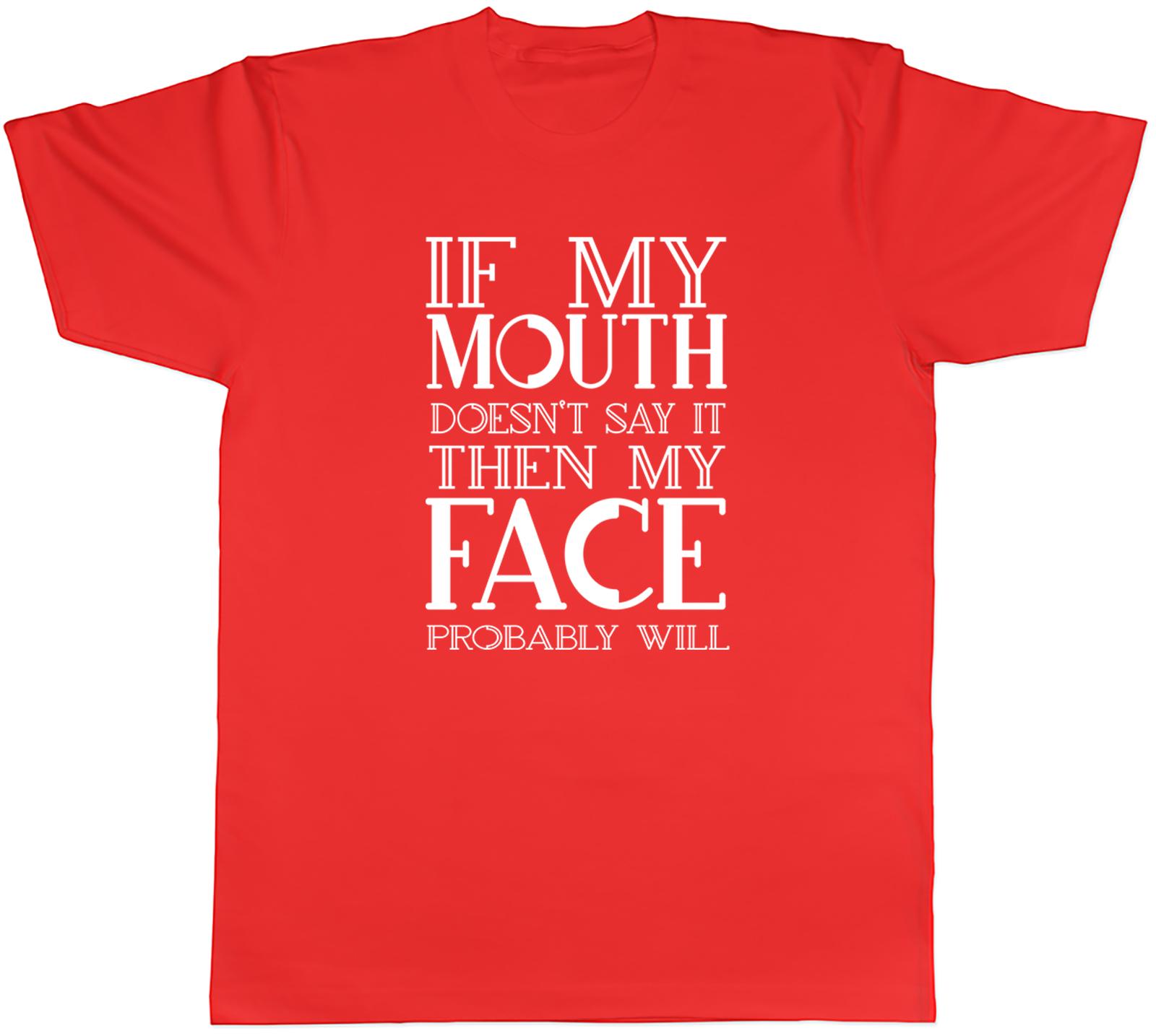 Funny Sarcasm Unisexs TShirt Sarcastic Face will Say It Unisex Tee Gift S