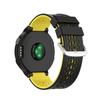 For Garmin Approach S2 / S4 Two-color Silicone Watch Band(Black Yellow)