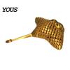 Decorative Items for Bedroom 3D Printed Manta Ray Fidget Toy, Flexible Articulated Sea Animal Figurine Creative Office Ornaments Desktop Decoration,