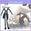 Entzückendes Plüschtier Jack Skellington Puppe Perfekt für Halloween- und Weihnachtsfeiern