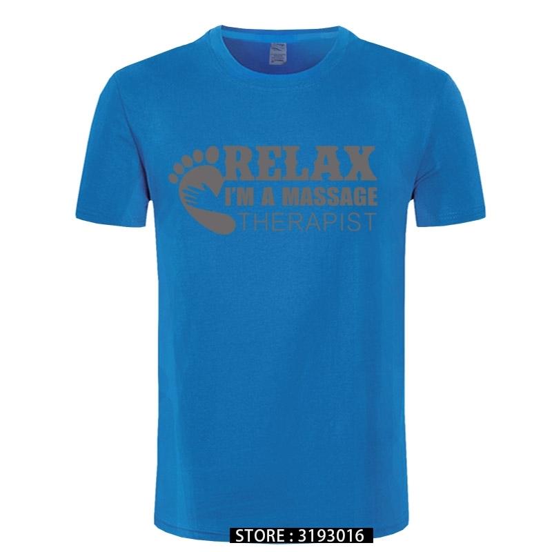 I Am A Massage Therapist Men T Shirt Summer New Fashion Short Sleeve ONeck Cotton Tshirt Funny Mens Tops