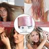 Haarbehandlungs-Dampfhaube, Heizhaube mit 3-stufiger Temperaturregelung, Therapie und Thermales Spa, Haarstyling-Dampfhaube (blau)bejoey