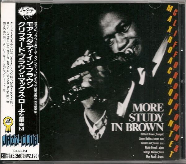 

CD CLIFFORD BROWN - More Study In Brown EJD3051 EmArcy 1990 Japan Jazz Used
