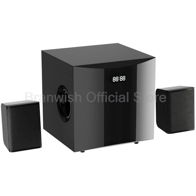 4 Inch 31W Bluetooth Speaker Subwoofer 2.1 Sound Box Amplifier High Power Home Theater Home Cinema 360°Sound System PC Audio Set