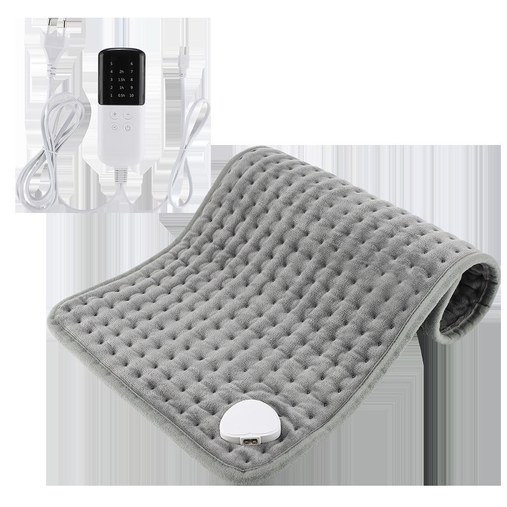 Electric Heating Cushion: Winter Warmth Blanket with 10-Speed Temperature Control for Office and Home.