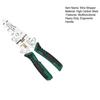 Multi-function Wire Stripper Electricity Tester Folding Wire Stripping Pliers Crimper Cutter Ergonomic Handle Portable