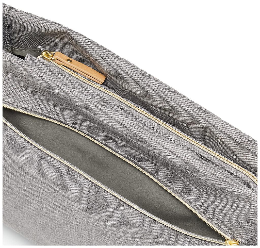Shoulder Bag 10 Pockets Classic Heathered Poly CLP GTH2522Z Gray [Anello Grande]