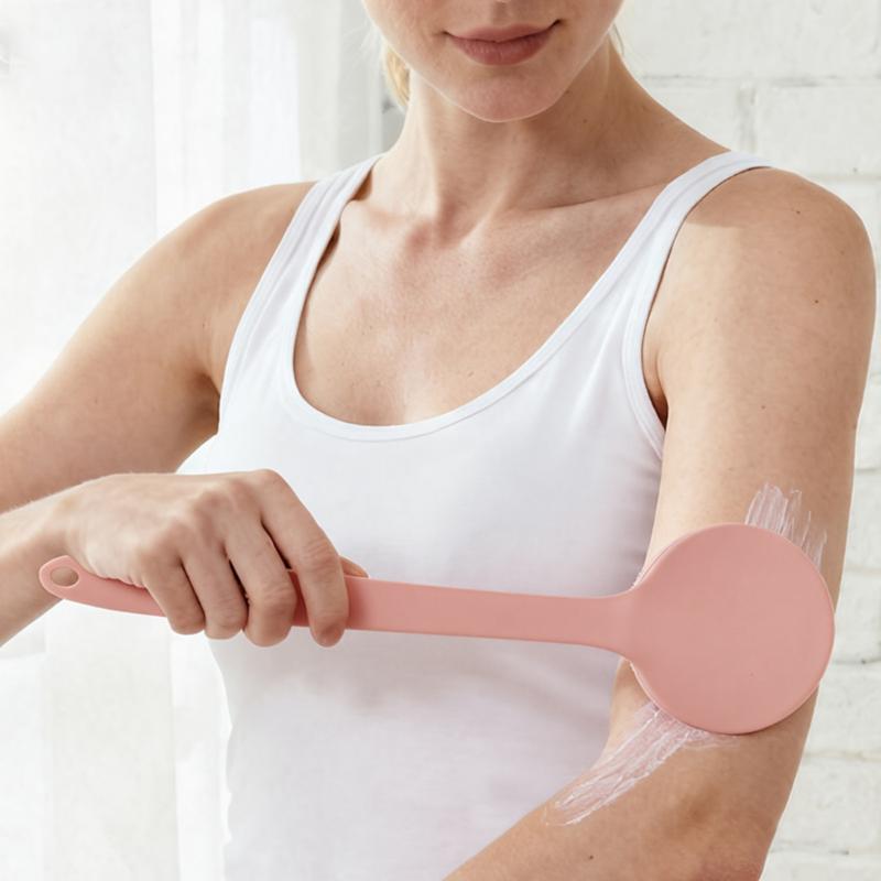Extra Long Lotion Applicator Back Brush for Tanning and Cream Application Ideal for Hard to Reach Spots