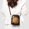 Women's Embossed Elephant Design Crossbody Bag Vintage Leather Shoulder Bag for Daily Use