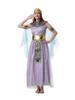 Europäisches & Amerikanisches Halloween Ägyptische Göttin Kleid: Langer Rock, Retro Cleopatra Cosplay Kostüm