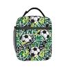 Lunch Box Soccer Ball Football Sports Pattern Product Lunch Container INS Trendy Cooler Thermal Lunch Box For School