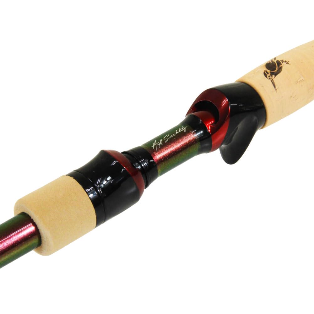 Orig Fishing Tackle Hard Rod Case with Lure Style Kingfisher for Bass, Rockfish, and Sea Bass, C762ML (ori-784139)