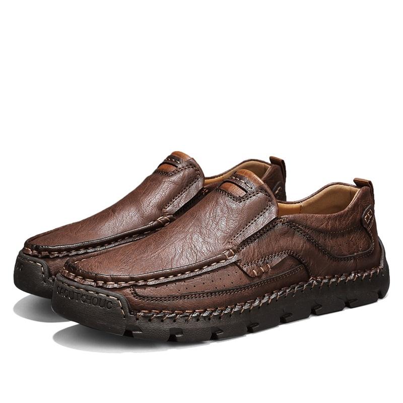 Men Casual Shoes Loafers Sneakers 2025 New Handmade Retro Leisure Flats Loafers Shoes Zapatos Casuales Hombres Men Shoes